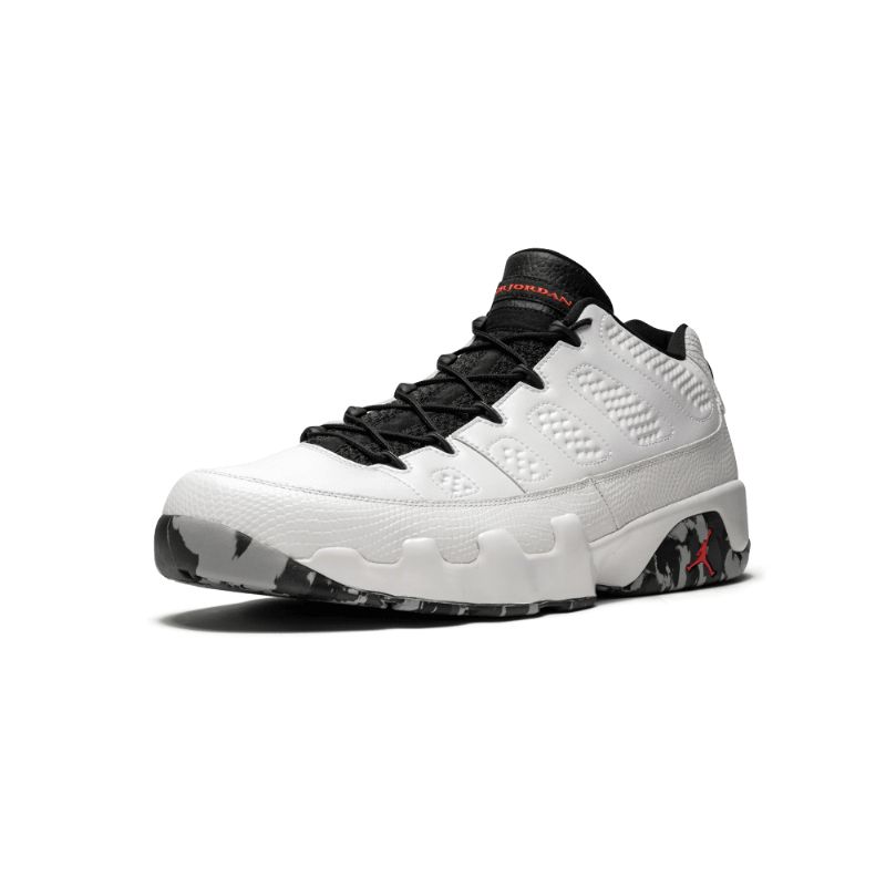 Férfi / Női Air Jordan 9 Low Márka Klasszikus Fehér Szürke Wolf
