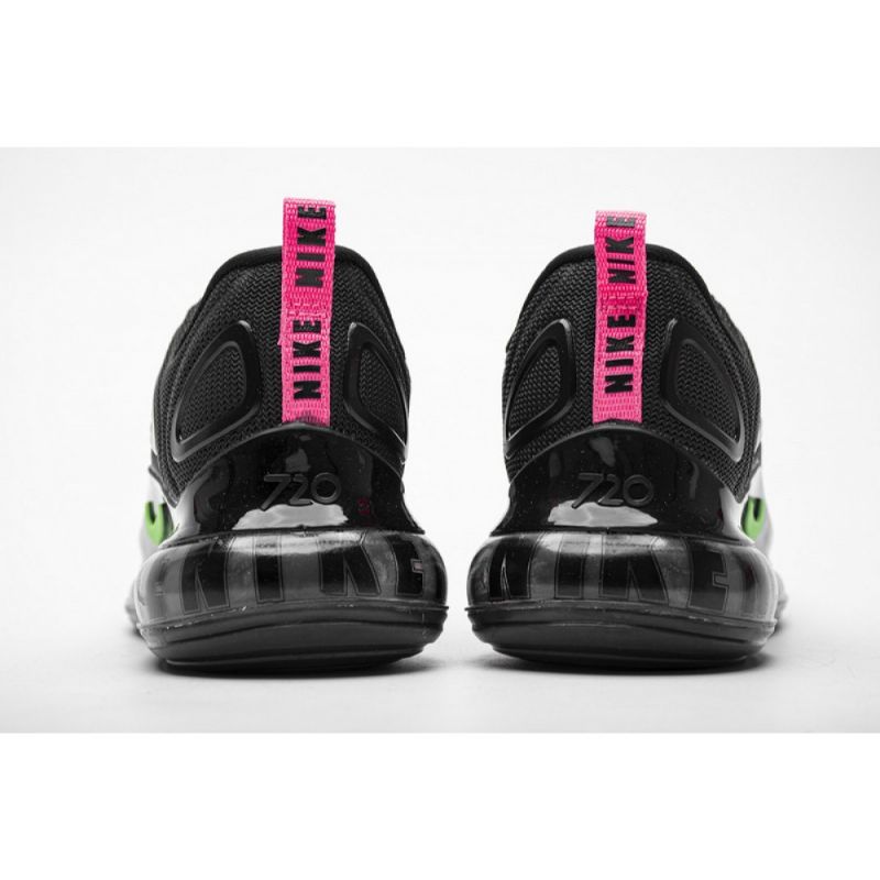 Férfi / Női Air Max 720 Fekete Hyper Rózsaszín Scream Zöld