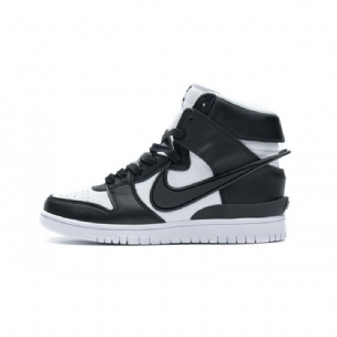 Férfi / Női Ambush Nike Dunk High Fekete Fehér