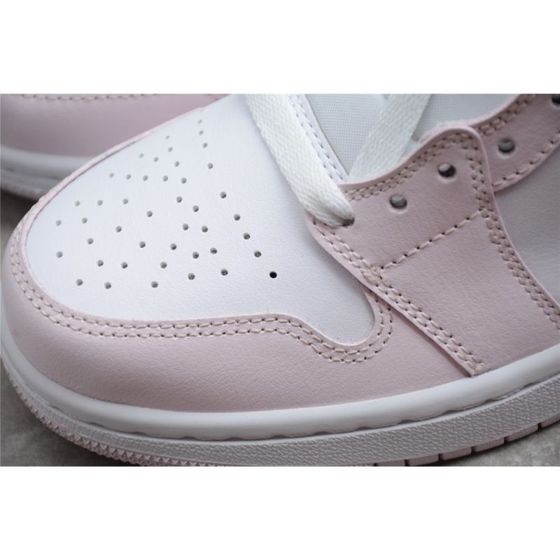 Férfi / Női Jordan 1 Retro Középső Alig Rózsás Kosárlabdacipő
