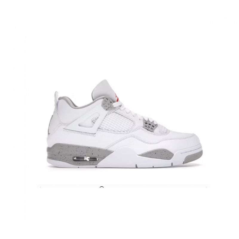 Férfi / Női Jordan 4 Retro Fehér Oreo Cipő