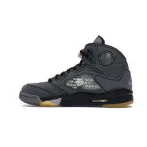 Férfi / Női Jordan 5 Off Fehér Fekete