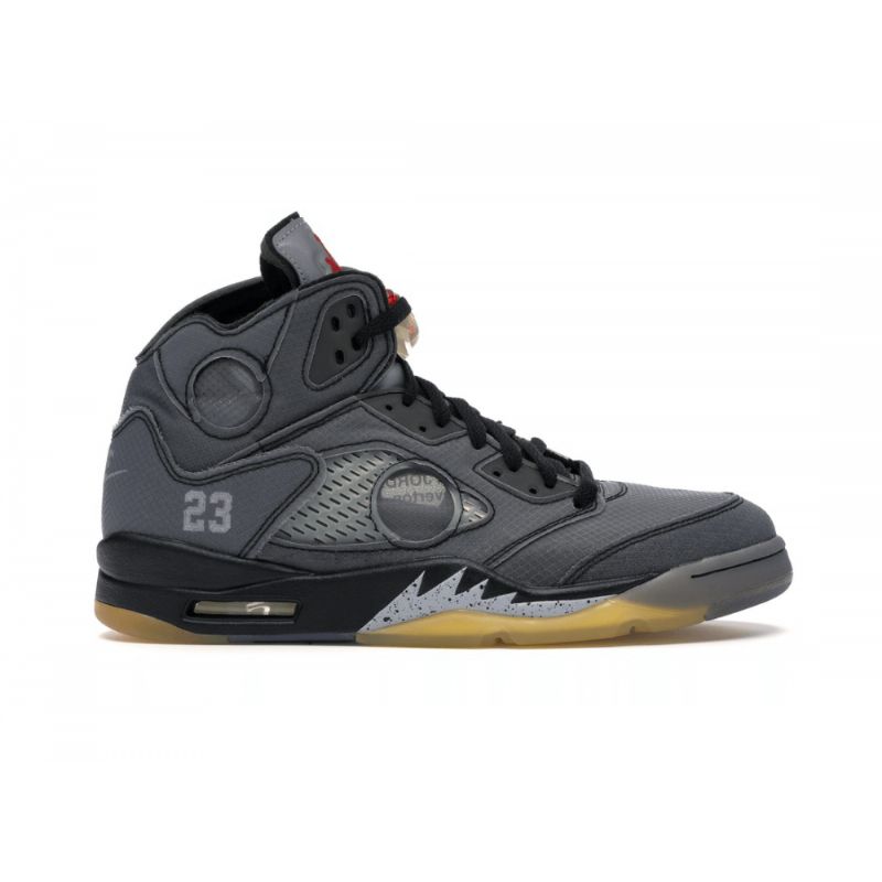 Férfi / Női Jordan 5 Off Fehér Fekete