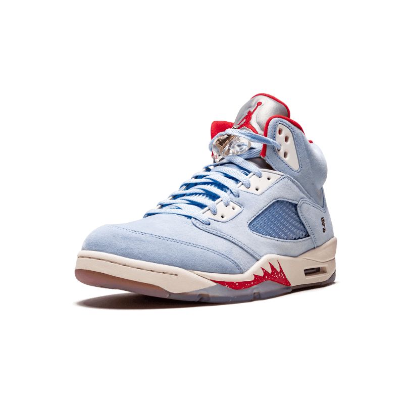 Férfi / Női Jordan Air 5 Trophy Room Ice Kék Egyetem Vörös Sail