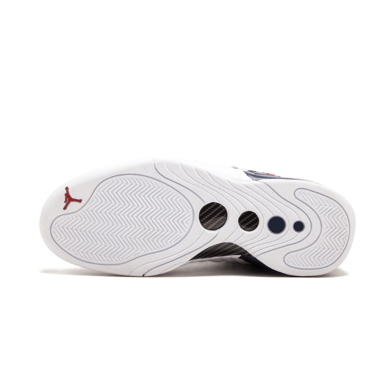 Férfi/női Jordan Jumpman Team Pro Pe Fehér Varsity Piros Midnight Sötétkék