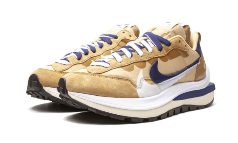 Férfi / Női Nike Cipő Vaporwaffle Sacai Tan Sötétkék