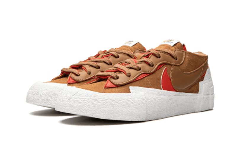 Férfi / Női Nike Cipők Blazer Low Sacai British Tan