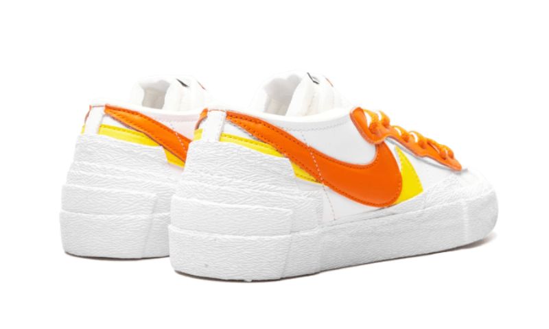 Férfi / Női Nike Cipők Blazer Low Sacai Fehér Magma Narancs