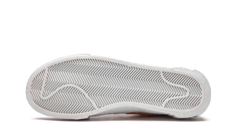 Férfi / Női Nike Cipők Blazer Low Sacai Fehér Magma Narancs