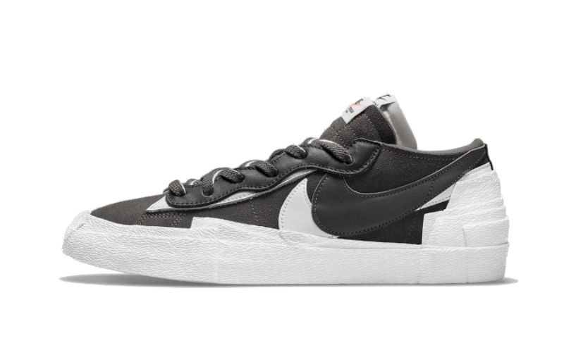 Férfi / Női Nike Cipők Blazer Low Sacai Iron Szürke