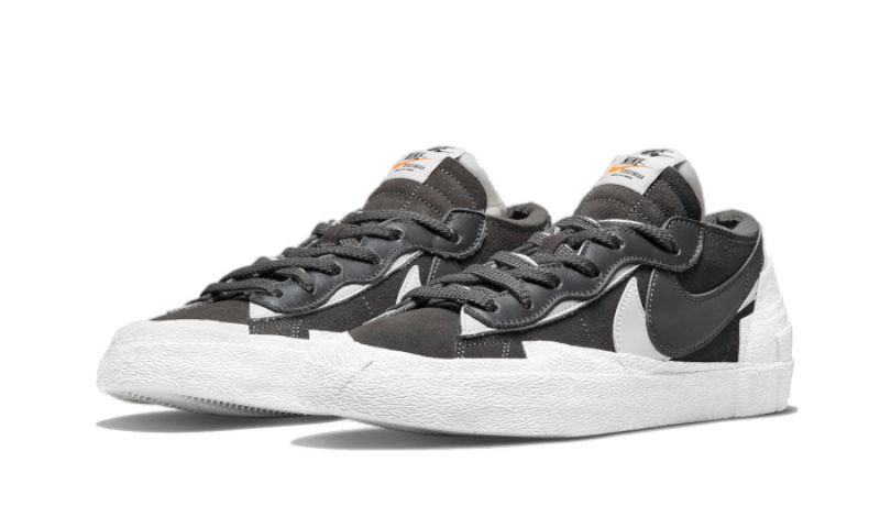 Férfi / Női Nike Cipők Blazer Low Sacai Iron Szürke