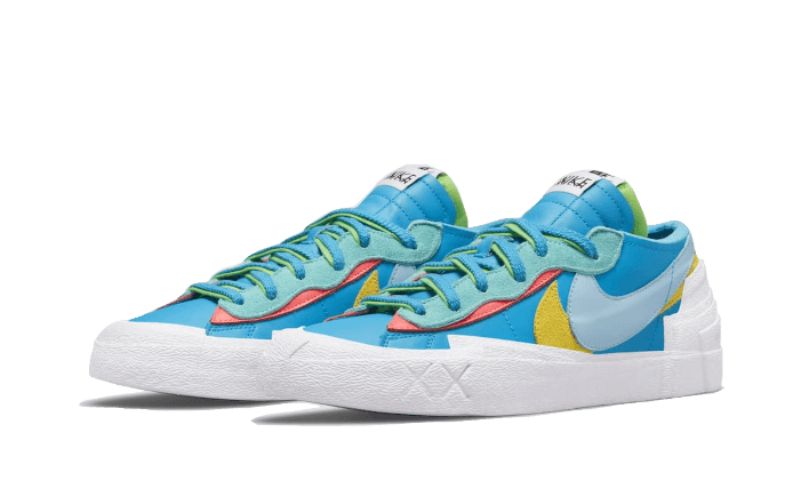 Férfi / Női Nike Cipők Blazer Low Sacai Kaws Kék