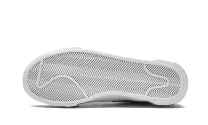 Férfi / Női Nike Cipők Blazer Low Sacai Középszürke Klasszikus Zöld