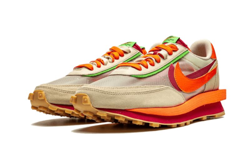 Férfi / Női Nike Cipők Ld Waffle Sacai Clot Net Narancs Blazer