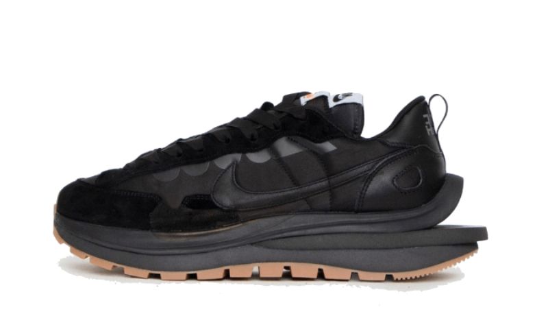 Férfi / Női Nike Cipők Vaporwaffle Sacai Fekete Gum