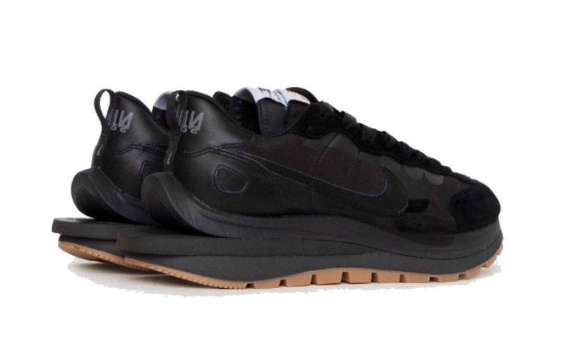 Férfi / Női Nike Cipők Vaporwaffle Sacai Fekete Gum