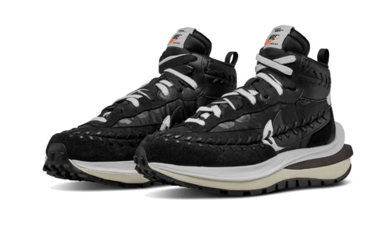 Férfi / Női Nike Cipők Vaporwaffle Sacai Jean Paul Gaultier Fekete Fehér