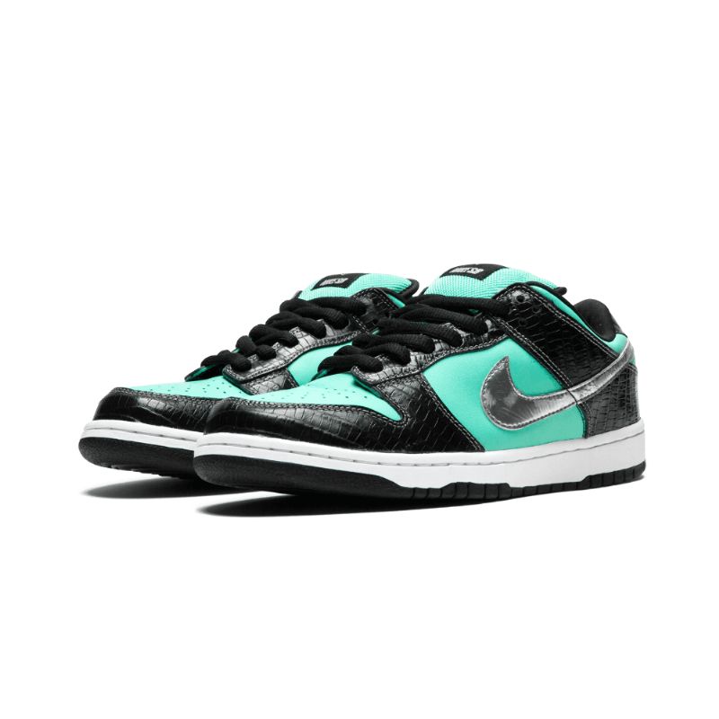 Férfi/női Nike Dunk Low Pro Sb Tiffany's Aqua Chrome