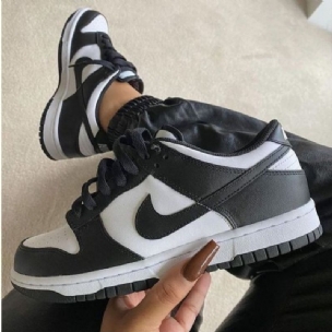Férfi/női Nike Dunk Low Retro Fehér Fekete 2021 Panda
