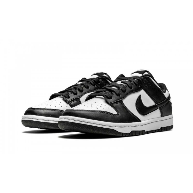 Férfi/női Nike Dunk Low Retro Fehér Fekete 2021 Panda