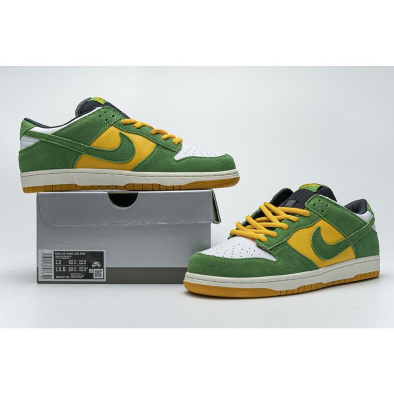 Férfi / Női Nike Dunk Sb Low Mosquito Zöld Sárga