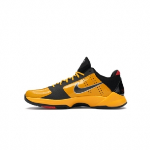 Férfi / Női Nike Kobe 5 Bruce Lee Sárga Narancssárga Fekete