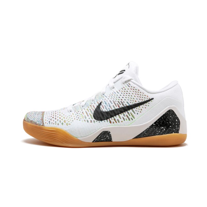 Férfi / Női Nike Kobe 9 Premium Htm Fehér Fekete Többszínű
