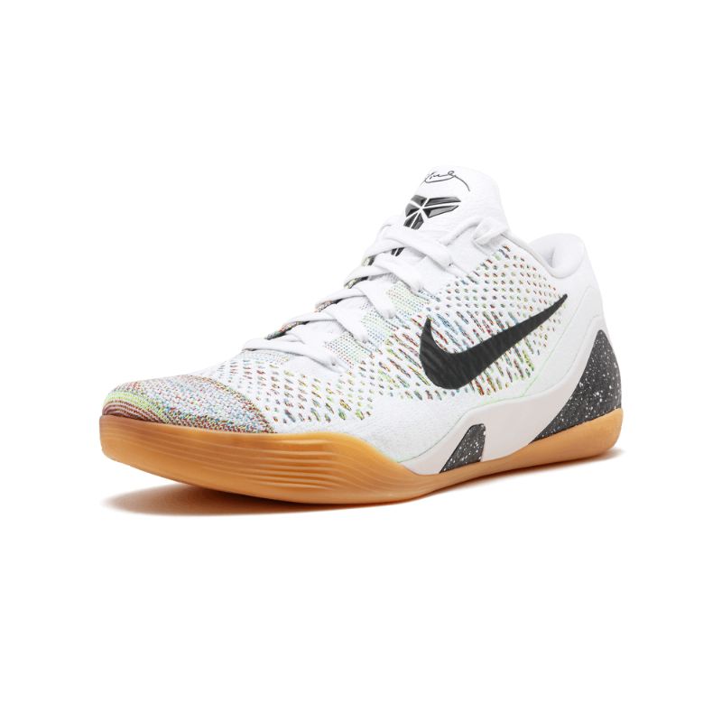 Férfi / Női Nike Kobe 9 Premium Htm Fehér Fekete Többszínű