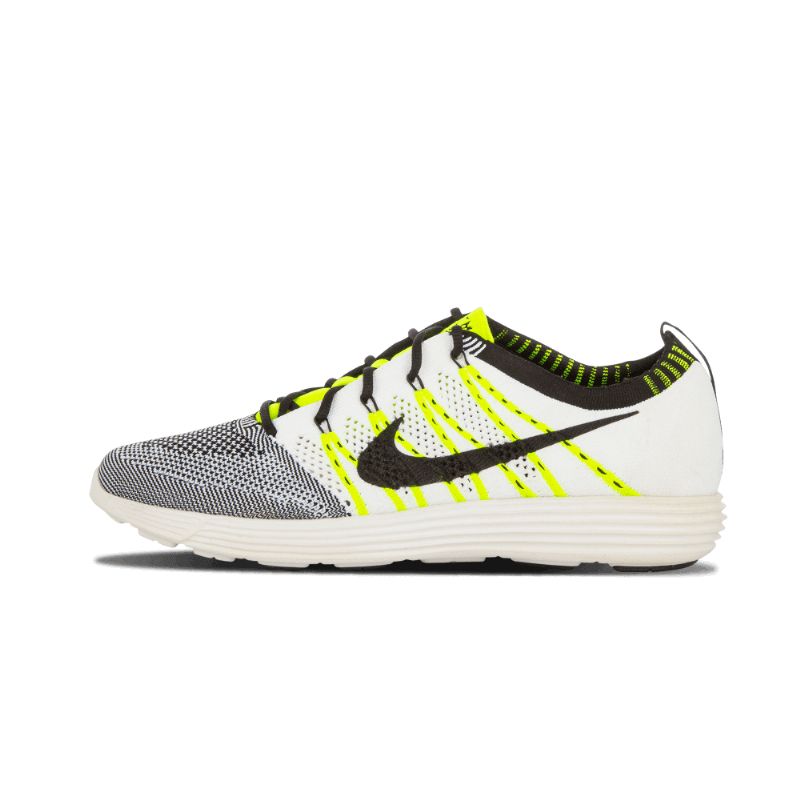 Férfi / Női Nike Lunar Flue Knit Htm Nrg Fehér Fekete Volt