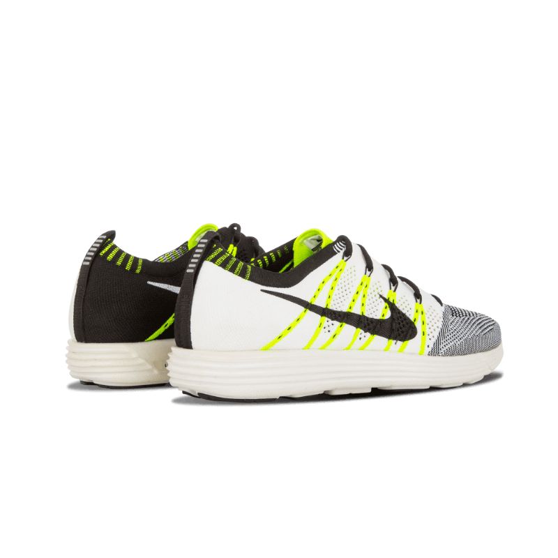 Férfi / Női Nike Lunar Flue Knit Htm Nrg Fehér Fekete Volt