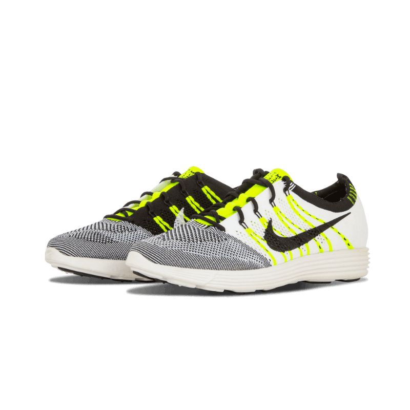 Férfi / Női Nike Lunar Flue Knit Htm Nrg Fehér Fekete Volt