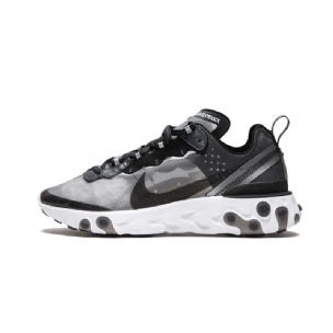 Férfi / Női Nike React Element 87 Antracit Fekete-fehér