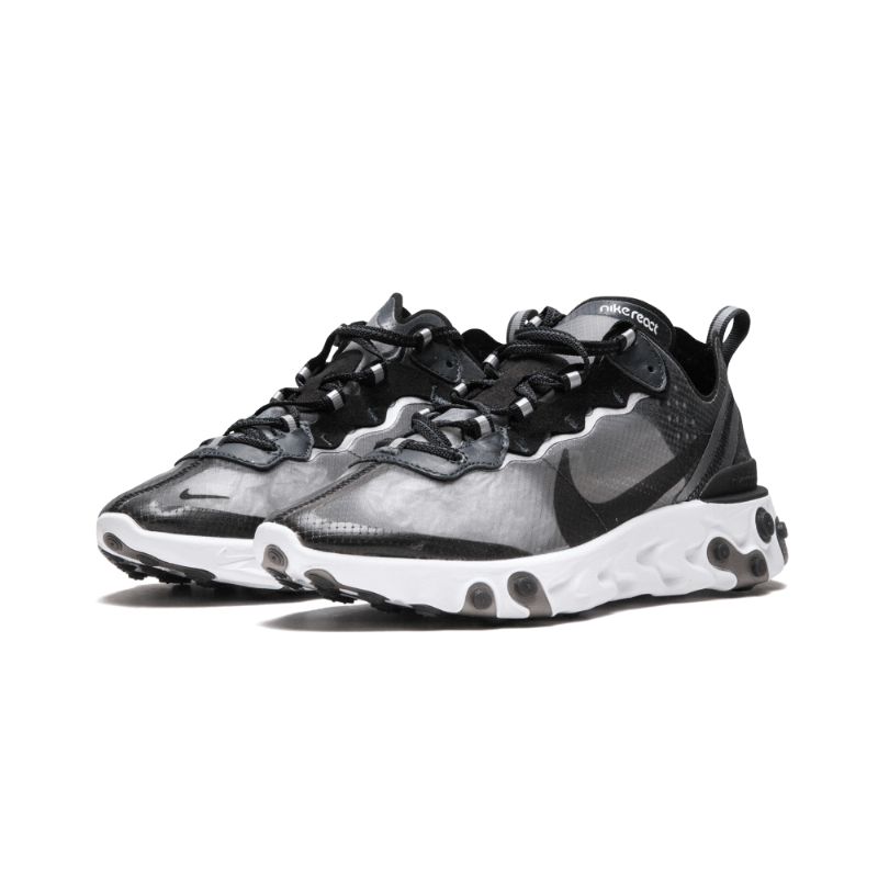 Férfi / Női Nike React Element 87 Antracit Fekete-fehér