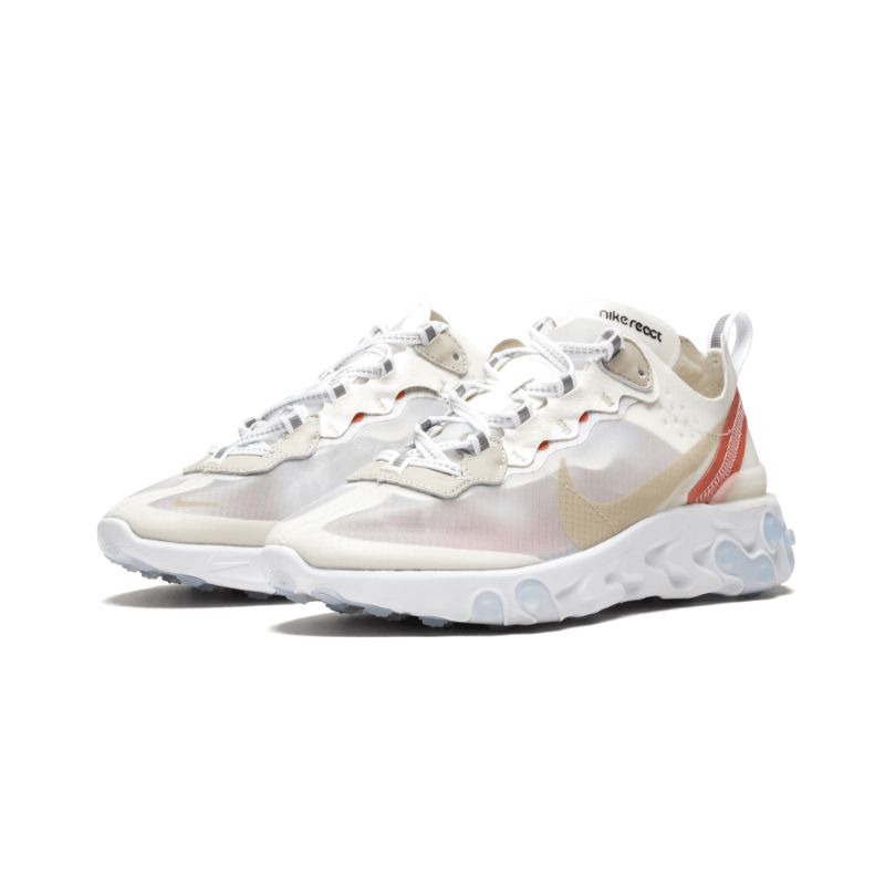 Férfi / Női Nike React Element 87 Sail Light Bone-fehér