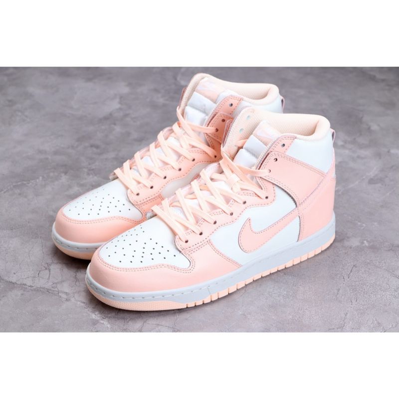 Férfi / Női Nike Sb Dunk High Crimson Tint Uniszex Szabadidős Cipők