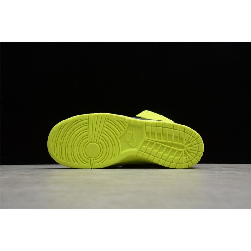 Férfi / Női Nike Sb Dunk High Flash Lime Uniszex Alkalmi Cipő