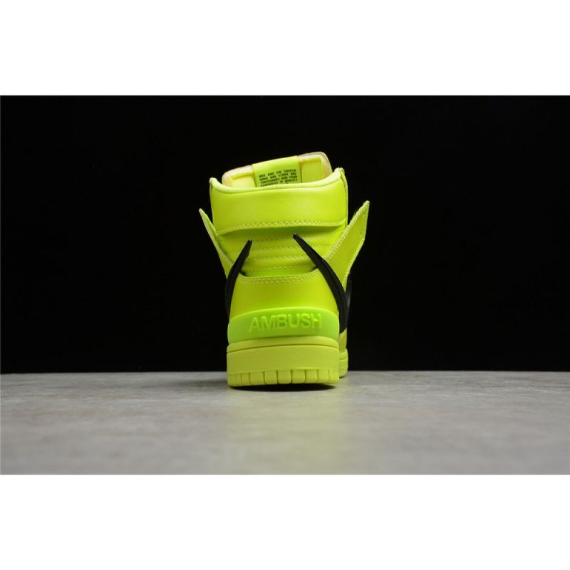 Férfi / Női Nike Sb Dunk High Flash Lime Uniszex Alkalmi Cipő