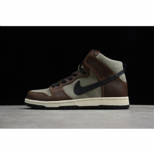Férfi / Női Nike Sb Dunk Magas Barokk Barna Alkalmi Cipő Uniszex