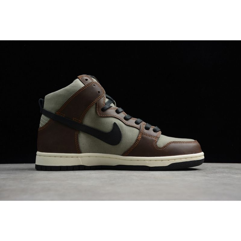 Férfi / Női Nike Sb Dunk Magas Barokk Barna Alkalmi Cipő Uniszex