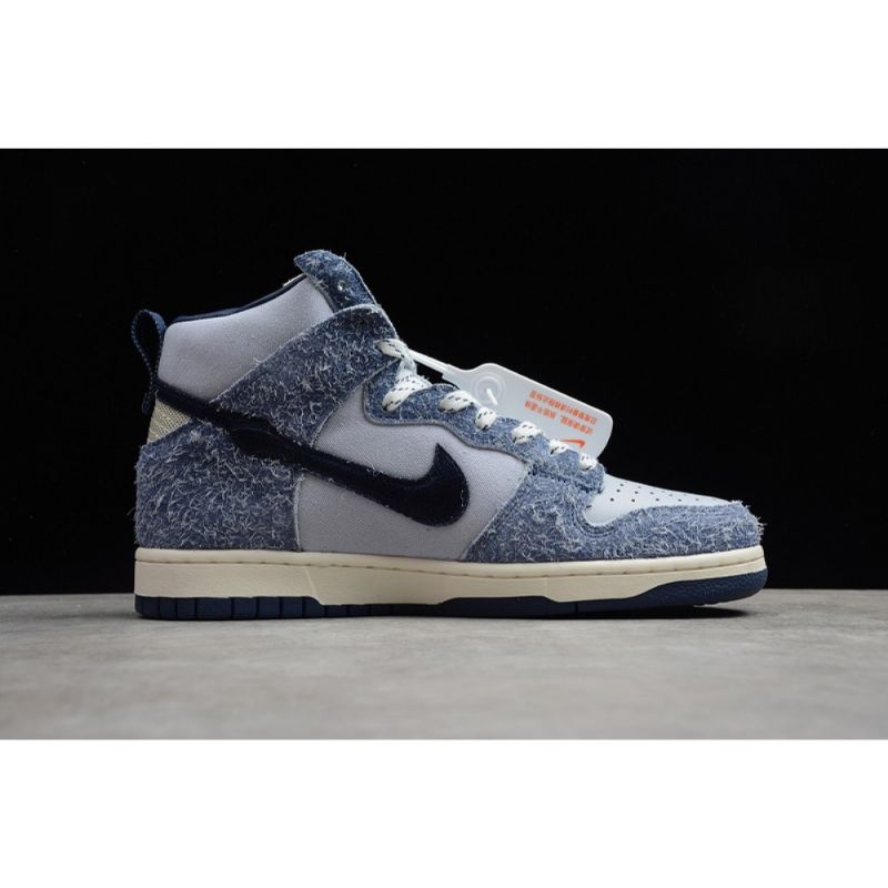 Férfi / Női Nike Sb Dunk Magas Kék Alkalmi Cipő Uniszex