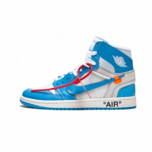 Férfi / Női Off Fehér Air Jordan 1 Nrg Powder Kék