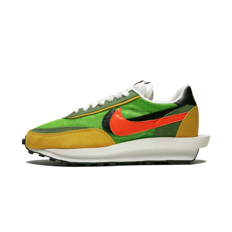 Férfi / Női Sacai Nike Ldwaffle Trainer Zöld Gustovarsity Kukorica