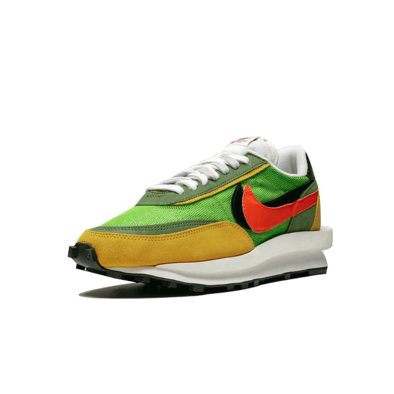 Férfi / Női Sacai Nike Ldwaffle Trainer Zöld Gustovarsity Kukorica