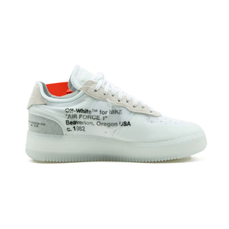 Férfi / Női Törtfehér Nike Air Force 1 Alacsony Fehér