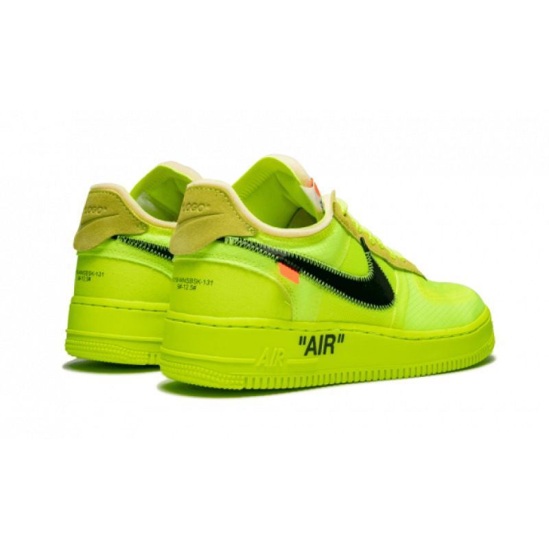 Férfi / Női Törtfehér Nike Air Force 1 Alacsony Zöld