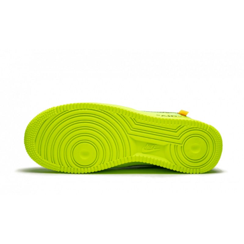 Férfi / Női Törtfehér Nike Air Force 1 Alacsony Zöld