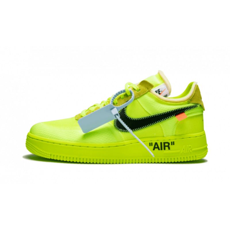 Férfi / Női Törtfehér Nike Air Force 1 Alacsony Zöld