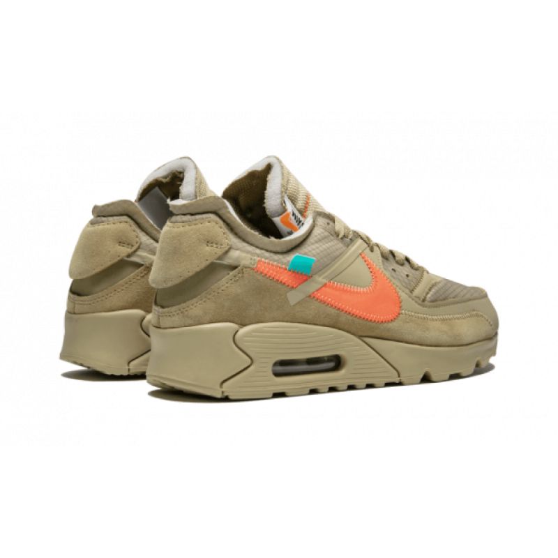 Férfi / Női Törtfehér Nike Air Max 90 Desert Ore Szürke