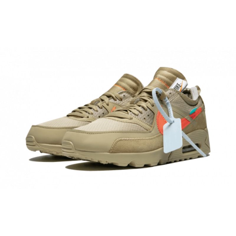 Férfi / Női Törtfehér Nike Air Max 90 Desert Ore Szürke