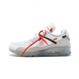 Férfi / Női Törtfehér Nike Air Max 90 Fehér